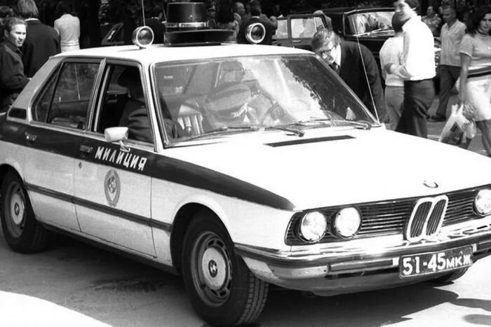 BMW в советской милиции