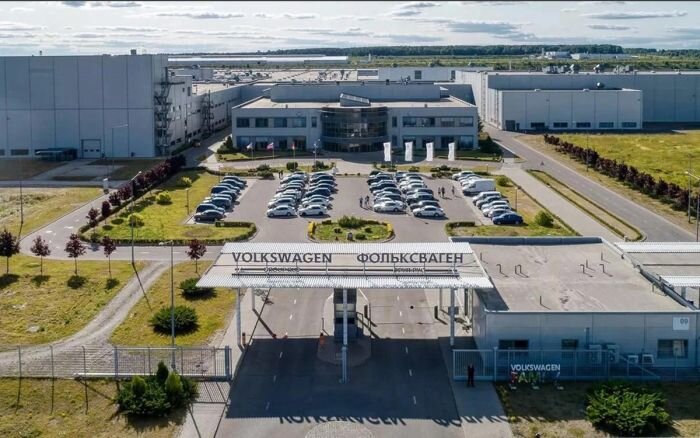 Как собирают машины на бывшем заводе Volkswagen в России