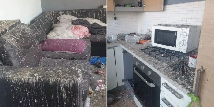 Чту будет если Вы забудете закрыть дверь на балкон