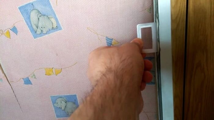 Ручки москитной сетки своими руками