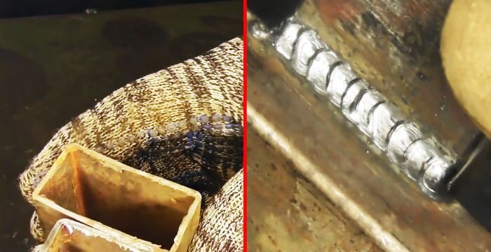 Как варить профиль в домашних условиях и не прожечь его