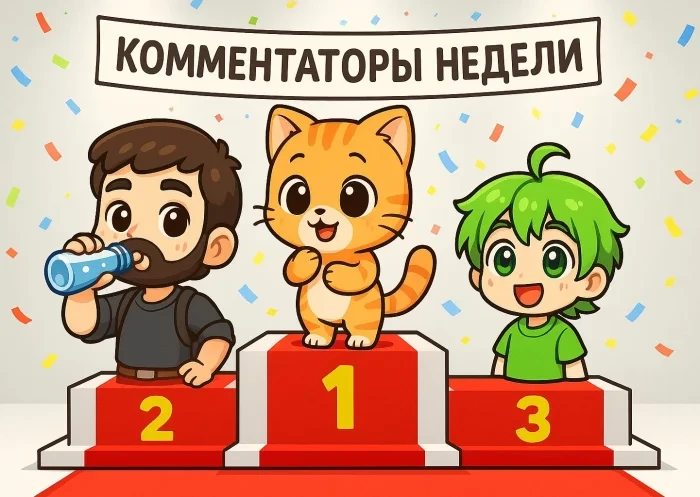 Комментаторы недели в Чиби-стиле