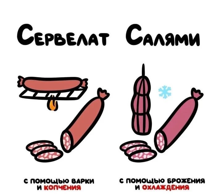 Знай разницу — прикольные картинки, сравнения и различия | #101