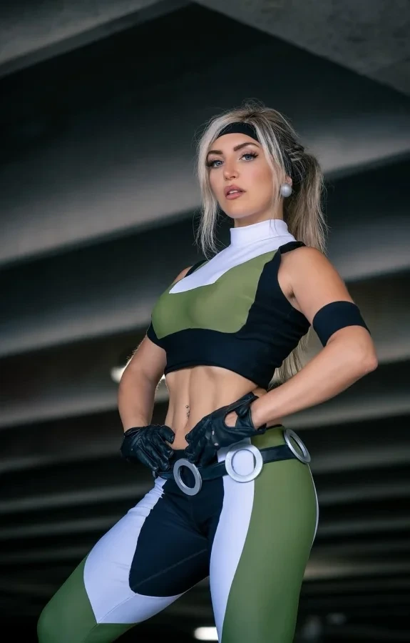 Косплей Mortal Kombat | Соня Блейд